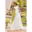 Привлекательное свадебное платье из шифона